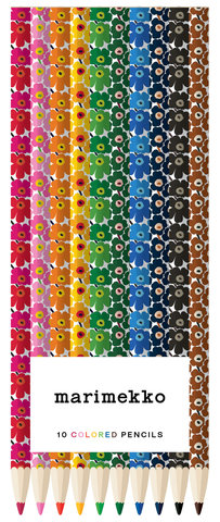 Marimekko Colored Pencils (Unikko)
