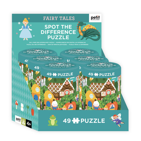 Spot the Difference Puzzle: Fairy Tales CDU of 6