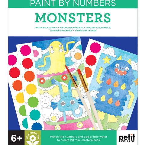 Paint by Numbers: Monsters