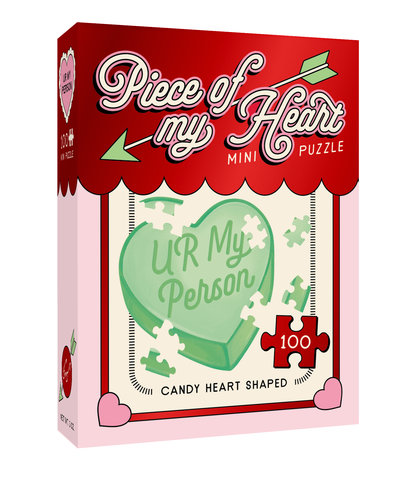 Piece of My Heart UR My Person 100-Piece Puzzle