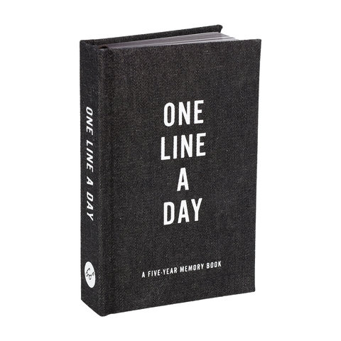 Black Canvas One Line a Day