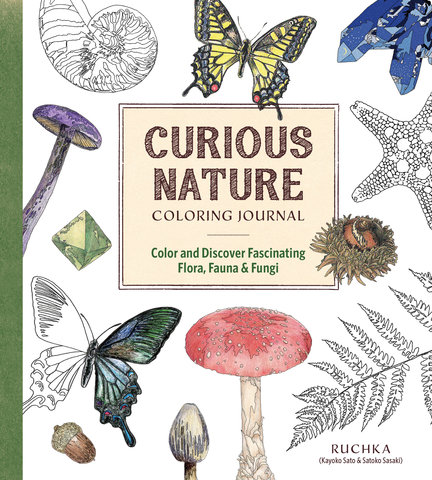 Curious Nature Coloring Journal