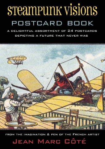Steampunk Visions Postcard Book