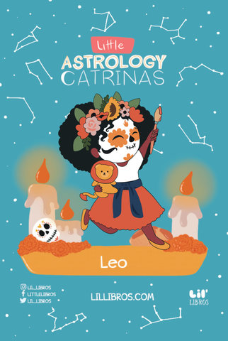 Little Astrology Catrinas: Leo Enamel Pin