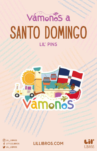 VAMONOS: Santo Domingo Enamel Pin