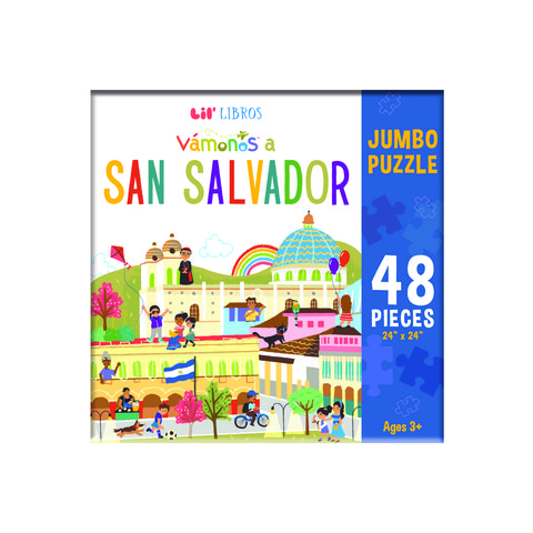 VAMONOS: San Salvador Lil' Jumbo Puzzle 48 Piece