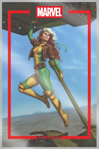 The Marvel Portfolio of Dan dos Santos - Women of X-Men