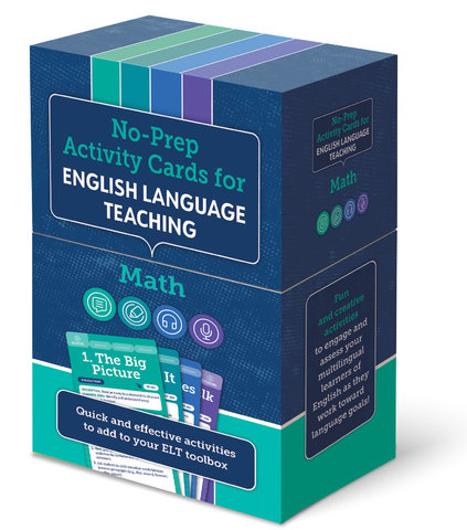 No-Prep Activity Cards for English Language Teaching: Math