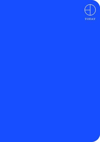 Cornflower Blue A5 Today Planner