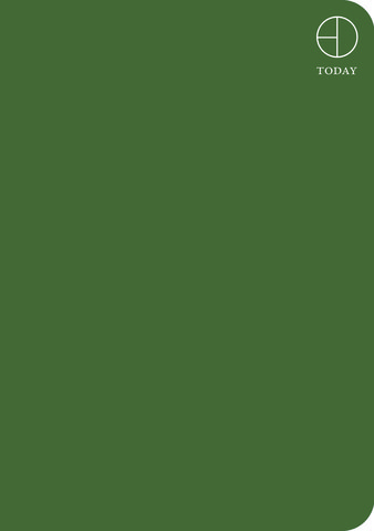 Verdant Dusk A5 Today Planner