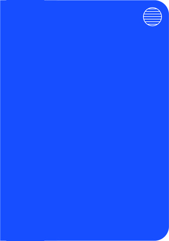 Cornflower Blue B6 Lined Notebook
