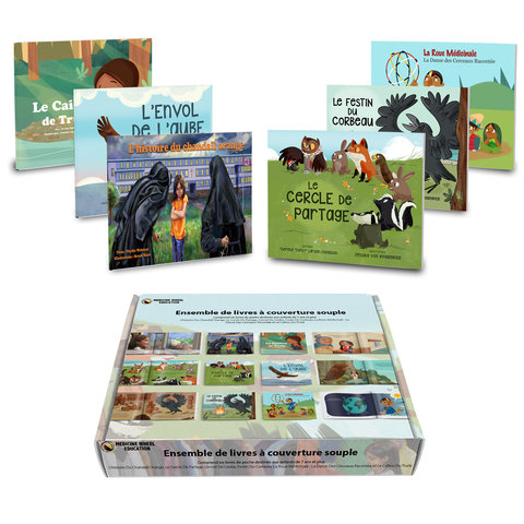 Medicine Wheel Education 6 Softcover Book Set (FRENCH)