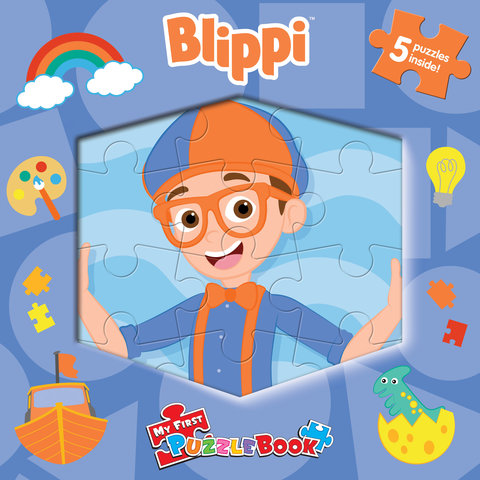 BLIPPI MY FIRST PUZZLE BOOK