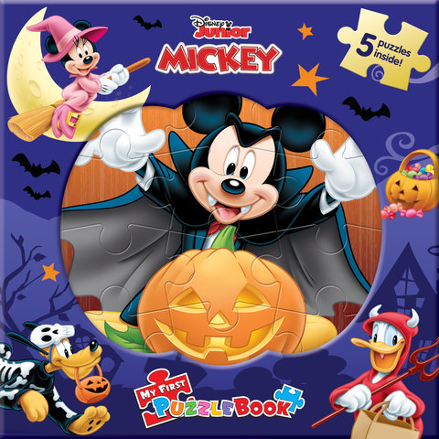 DISNEY MICKEY HALLOWEEN MY FIRST PUZZLE BOOK