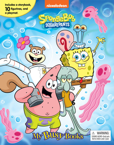 NICK SPONGEBOB 25TH ANNIVERSARY MY BUSY BOOKS