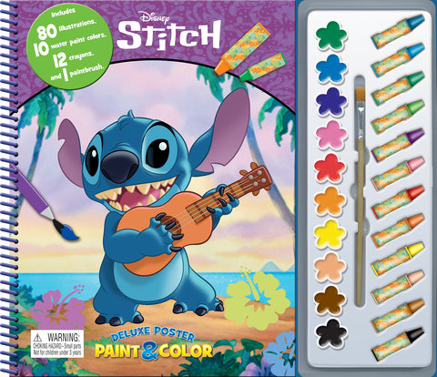 STITCH DELUXE POSTER PAINT & COLOR