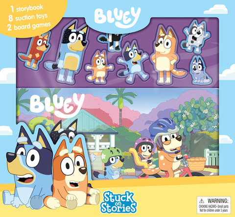 BLUEY STUCK ON STORIES