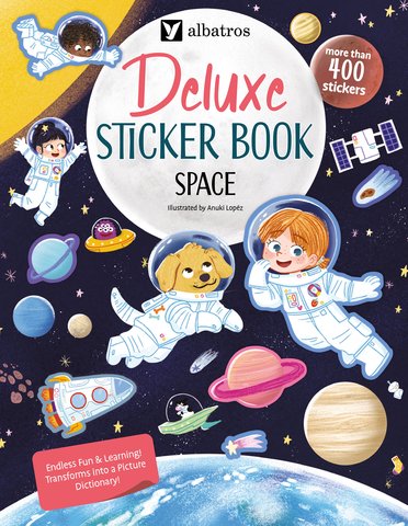 Deluxe Sticker Book: Space
