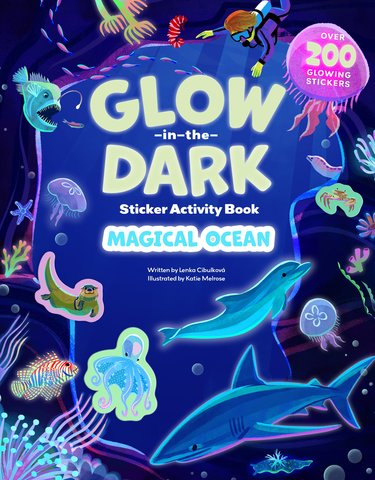 Glow-in-the-Dark Sticker Activity Book: Magical Ocean
