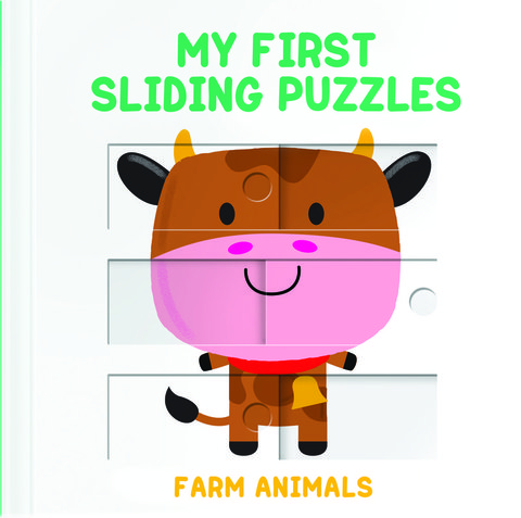 My First Sliding Puzzles: Farm animals