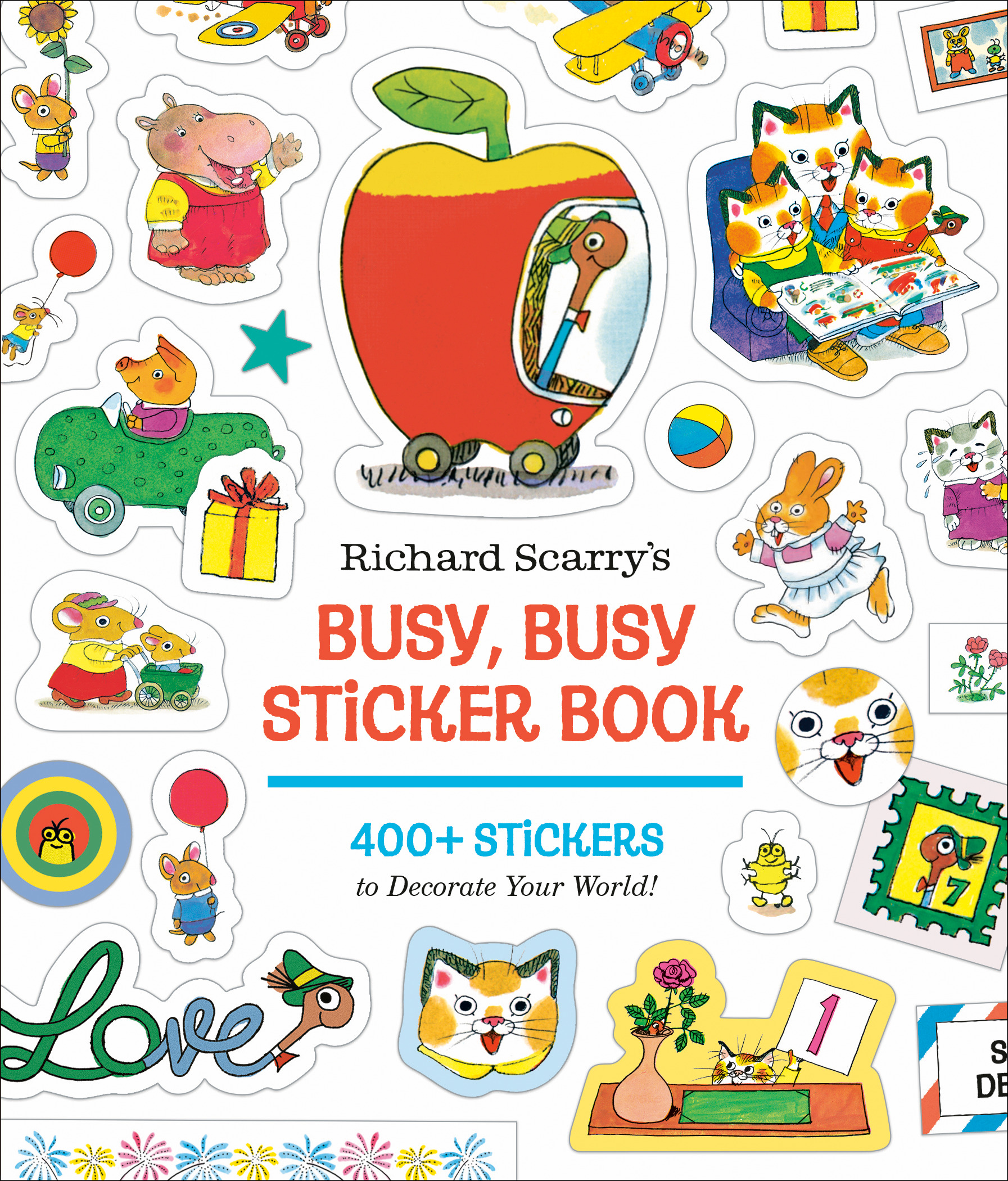 Richard Scarry's Busy, Busy Sticker Book