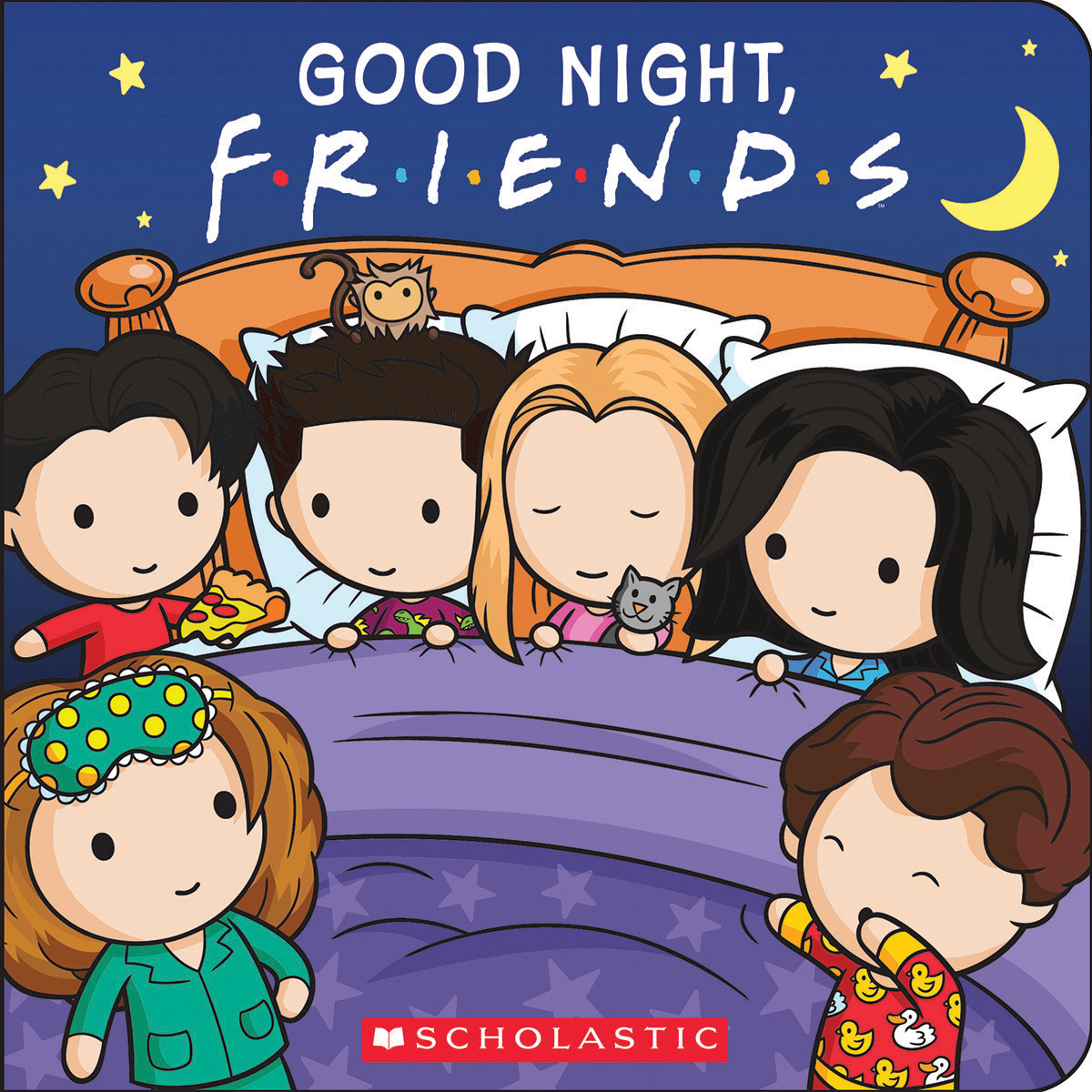Good Night, Friends (Friends Board Book)