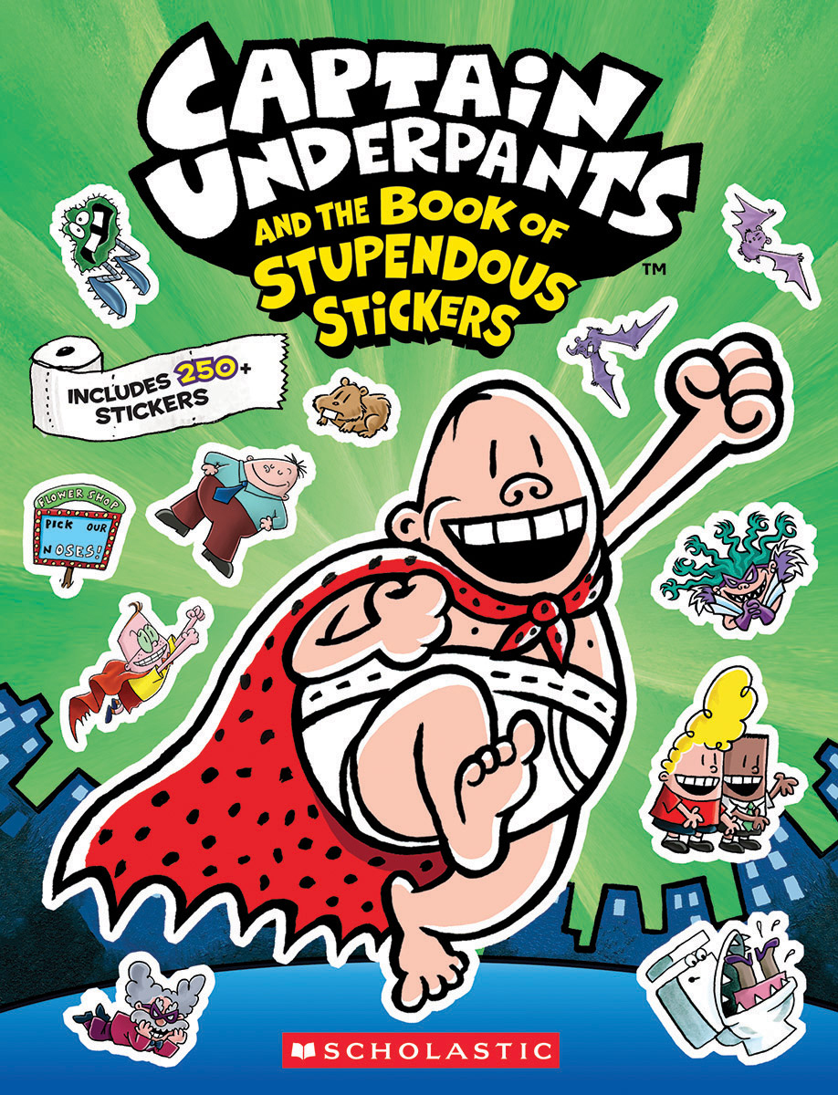 Captain Underpants: The Official Sticker Book