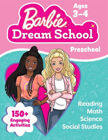 Barbie Dream School Preschool Workbook