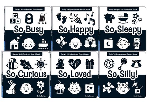 Baby's First Moments Complete 6-Book Board Book Shrink-wrapped Set