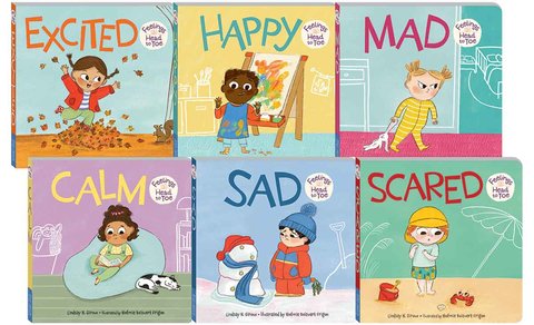 Feelings Head to Toe Complete Series Board Books 6-Book Set