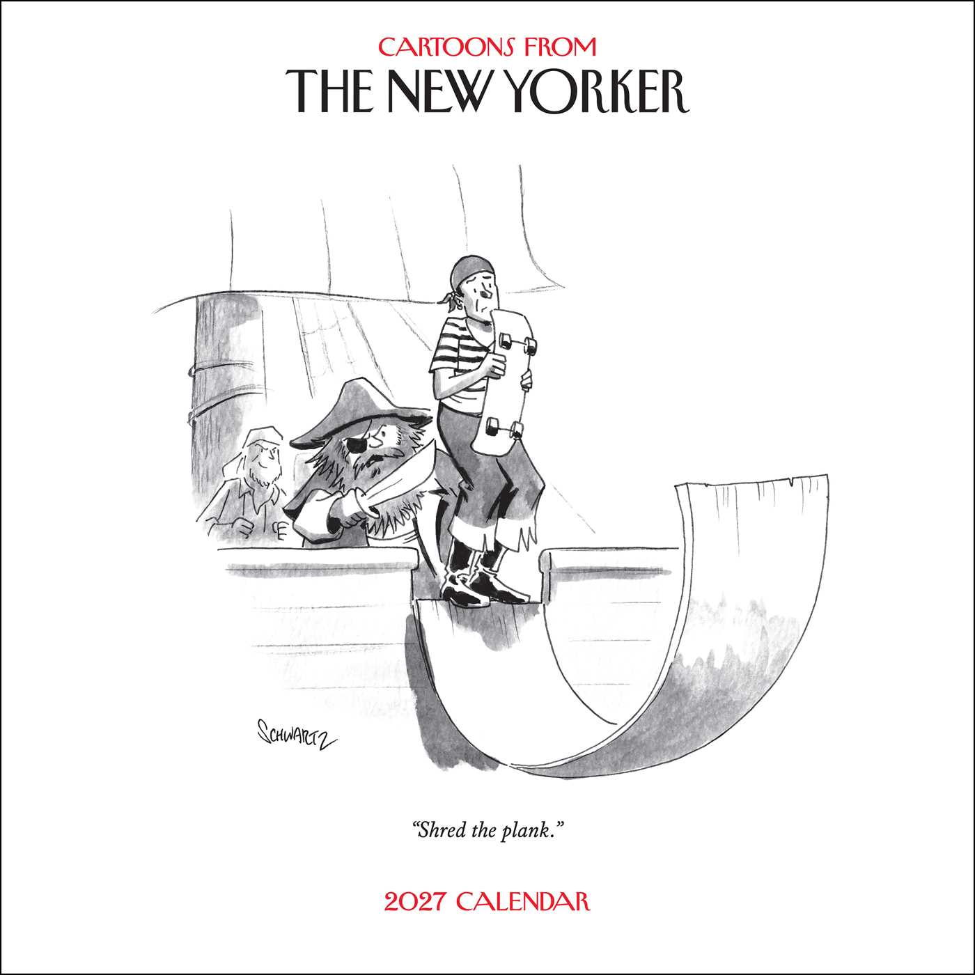 Cartoons from The New Yorker 2027 Wall Calendar