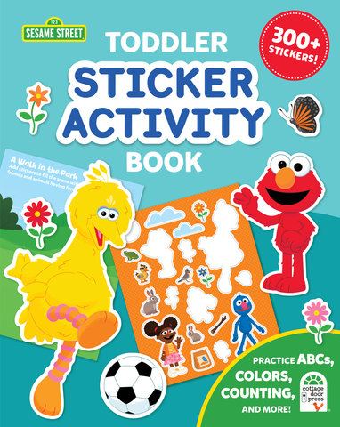 Sesame Street Toddler Sticker Activity Book