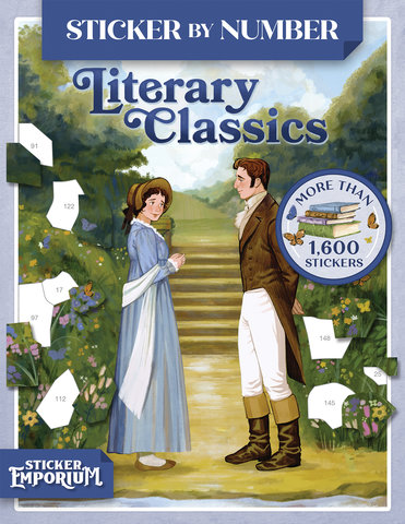 Sticker By Number Literary Classics