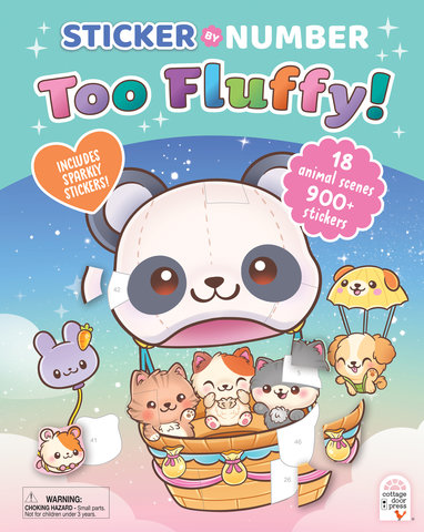 Sticker By Number Too Fluffy!
