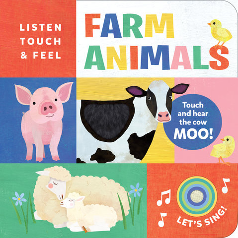 Listen, Touch & Feel Farm Animals