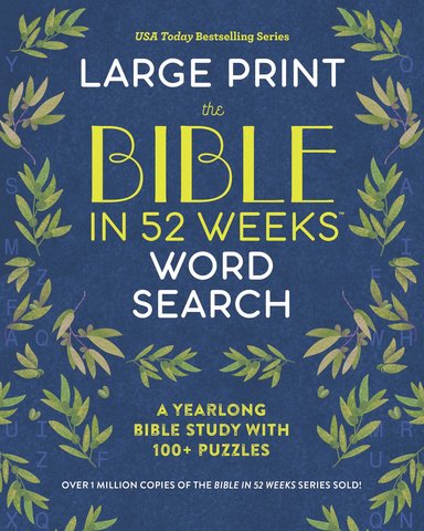 The Bible in 52 Weeks Word Search - Large Print