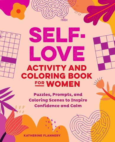 Self-Love Activity and Coloring Book for Women