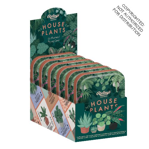 House Plants Playing Cards CDU of 6