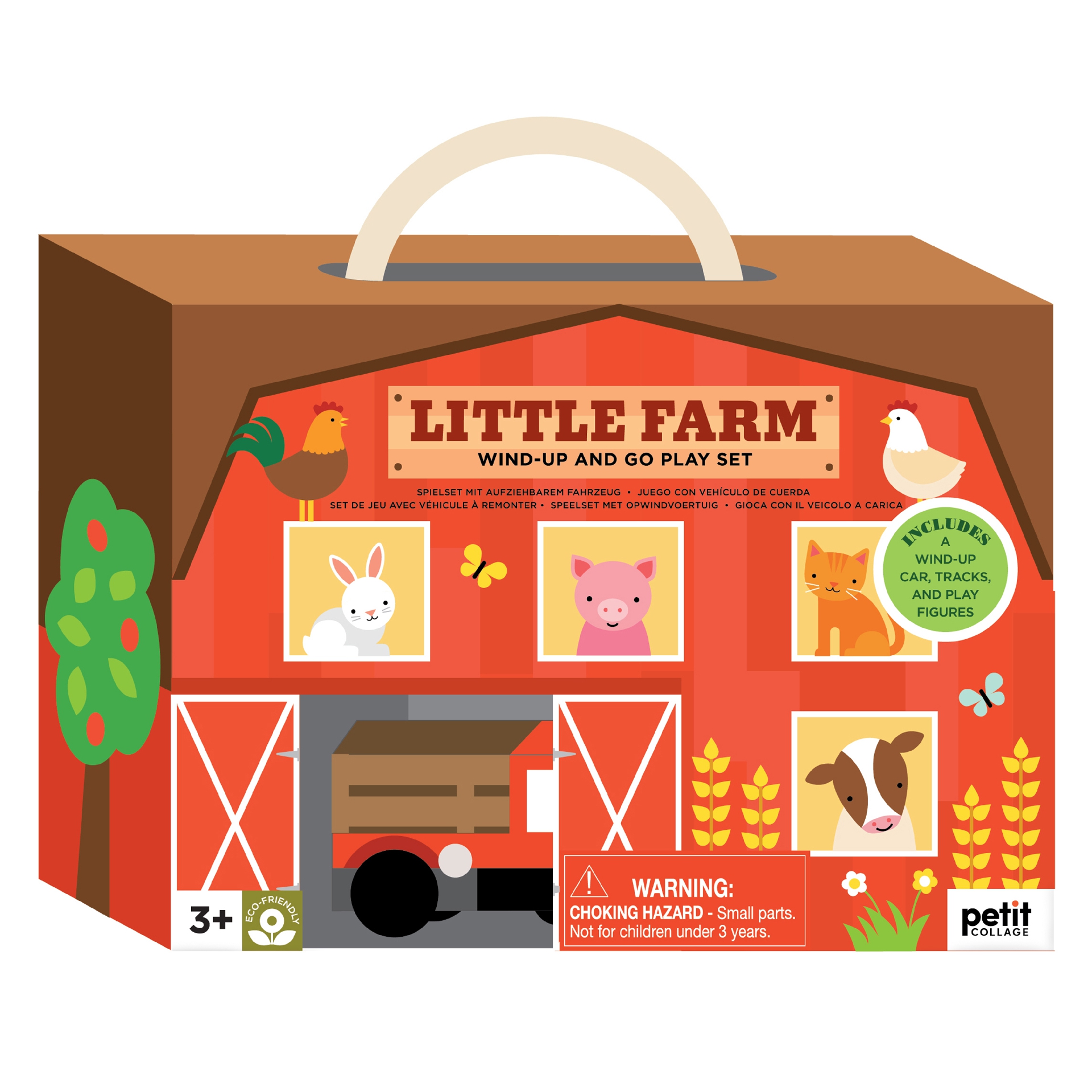 Little Farm Wind Up and Go Play Set