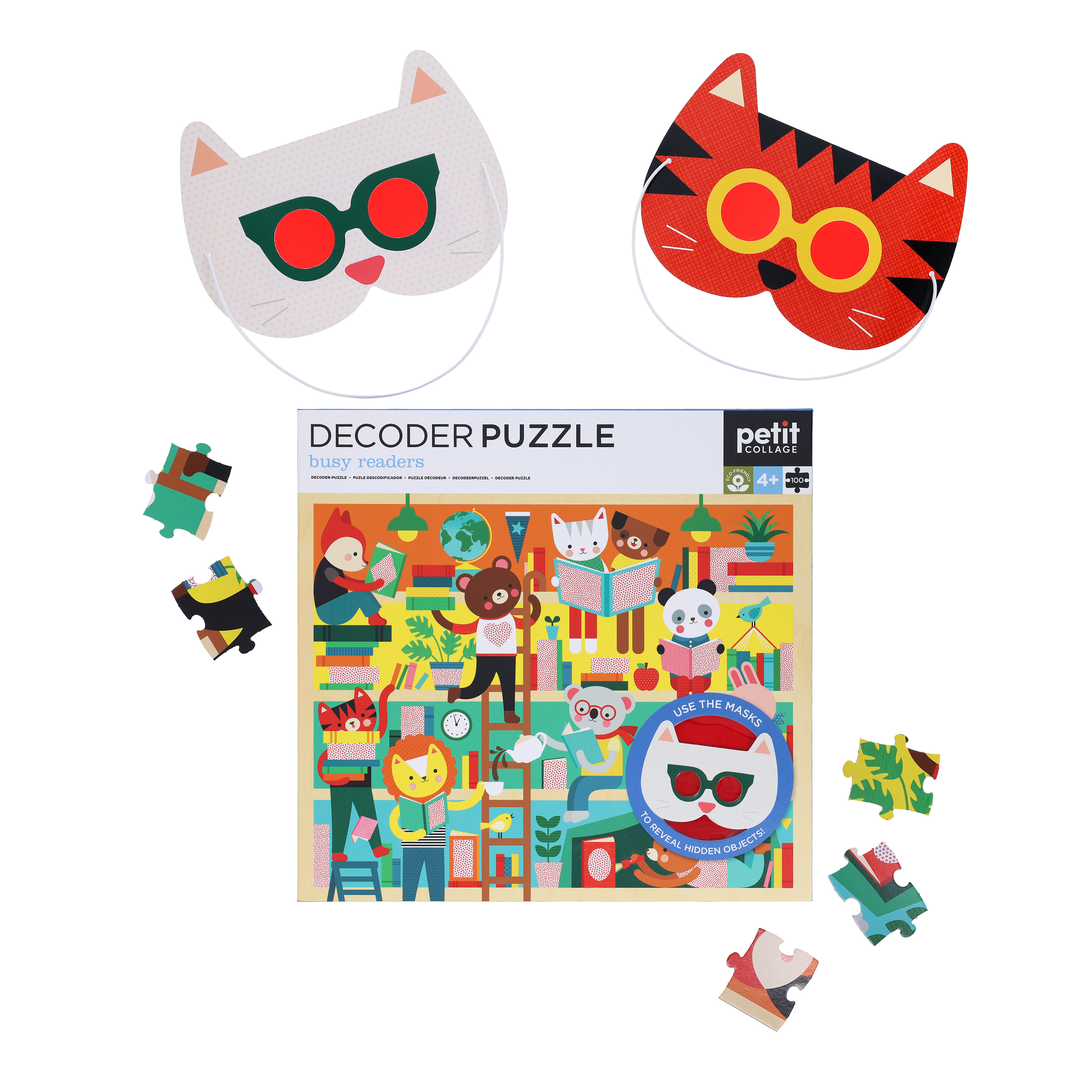 Busy Readers Decoder Puzzle