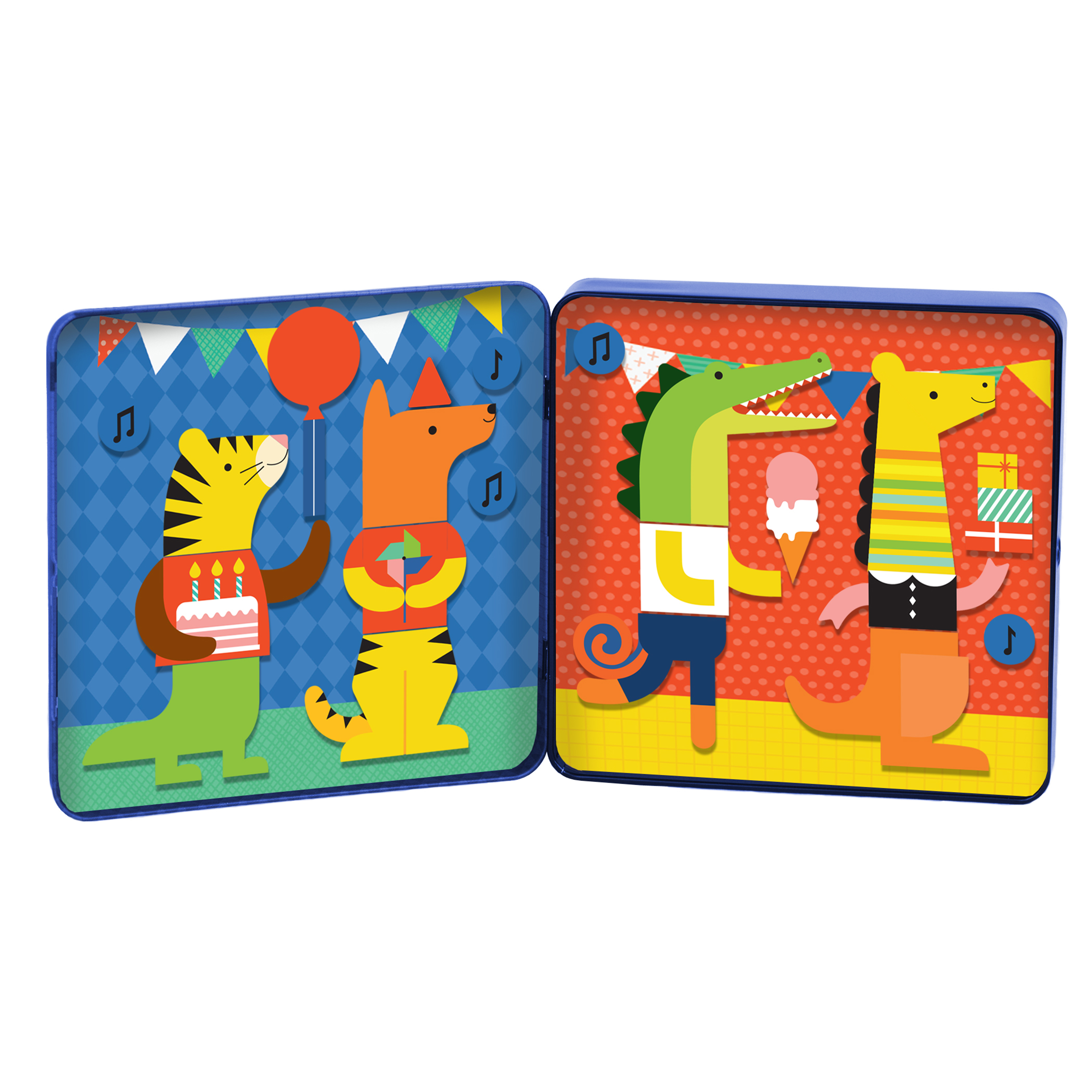 Party Animals On-the-Go Magnetic Play Set