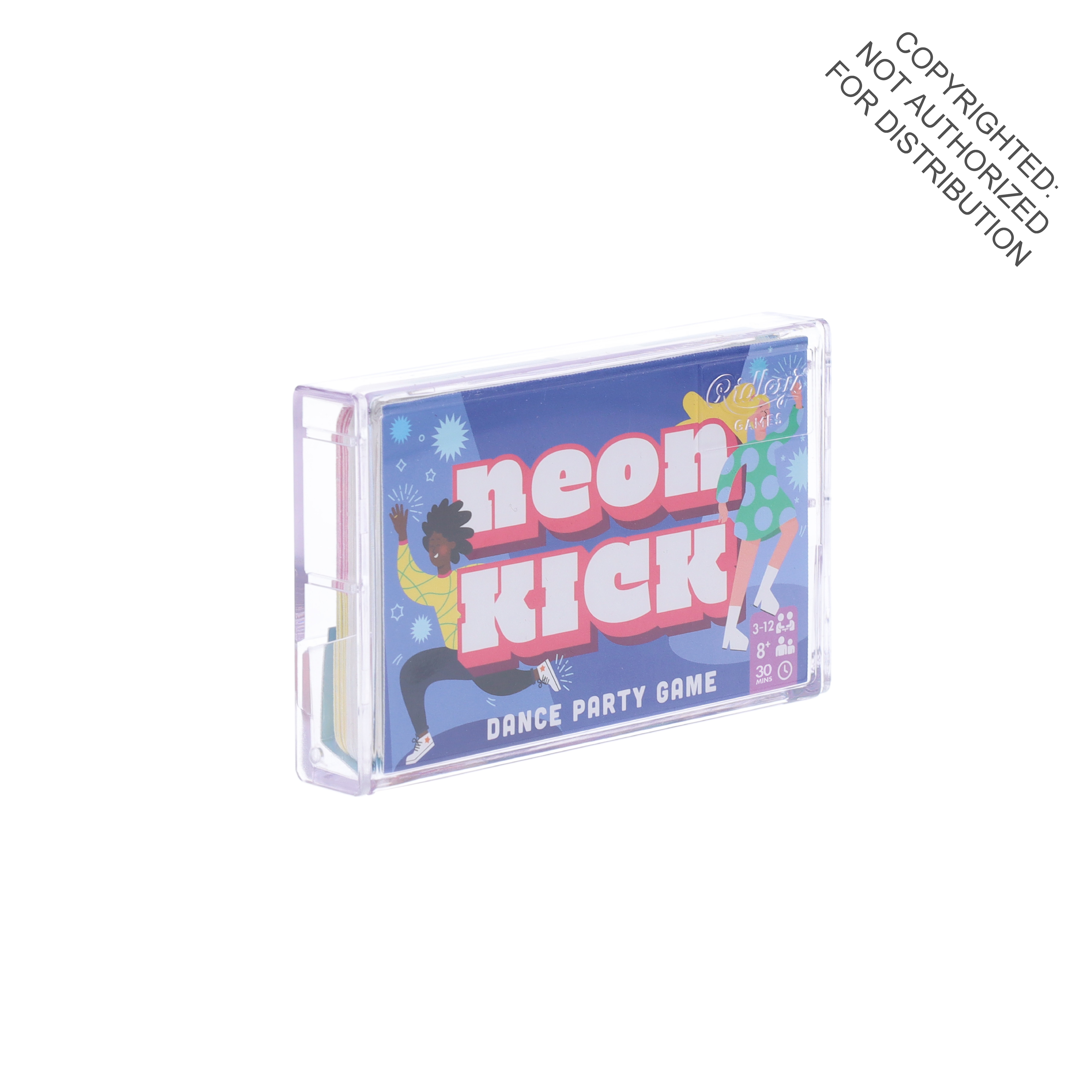 Neon Kick cassette game CDU of 6