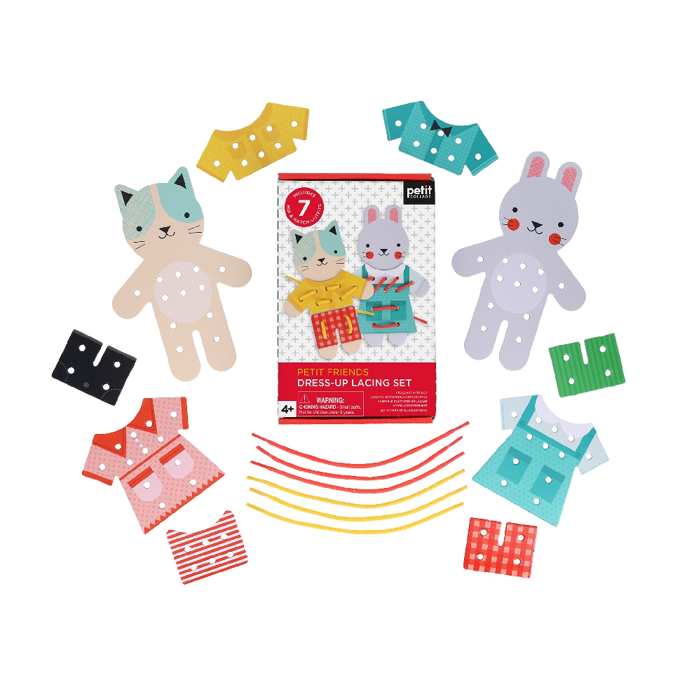 Petit Friends Dress-up Lacing Set