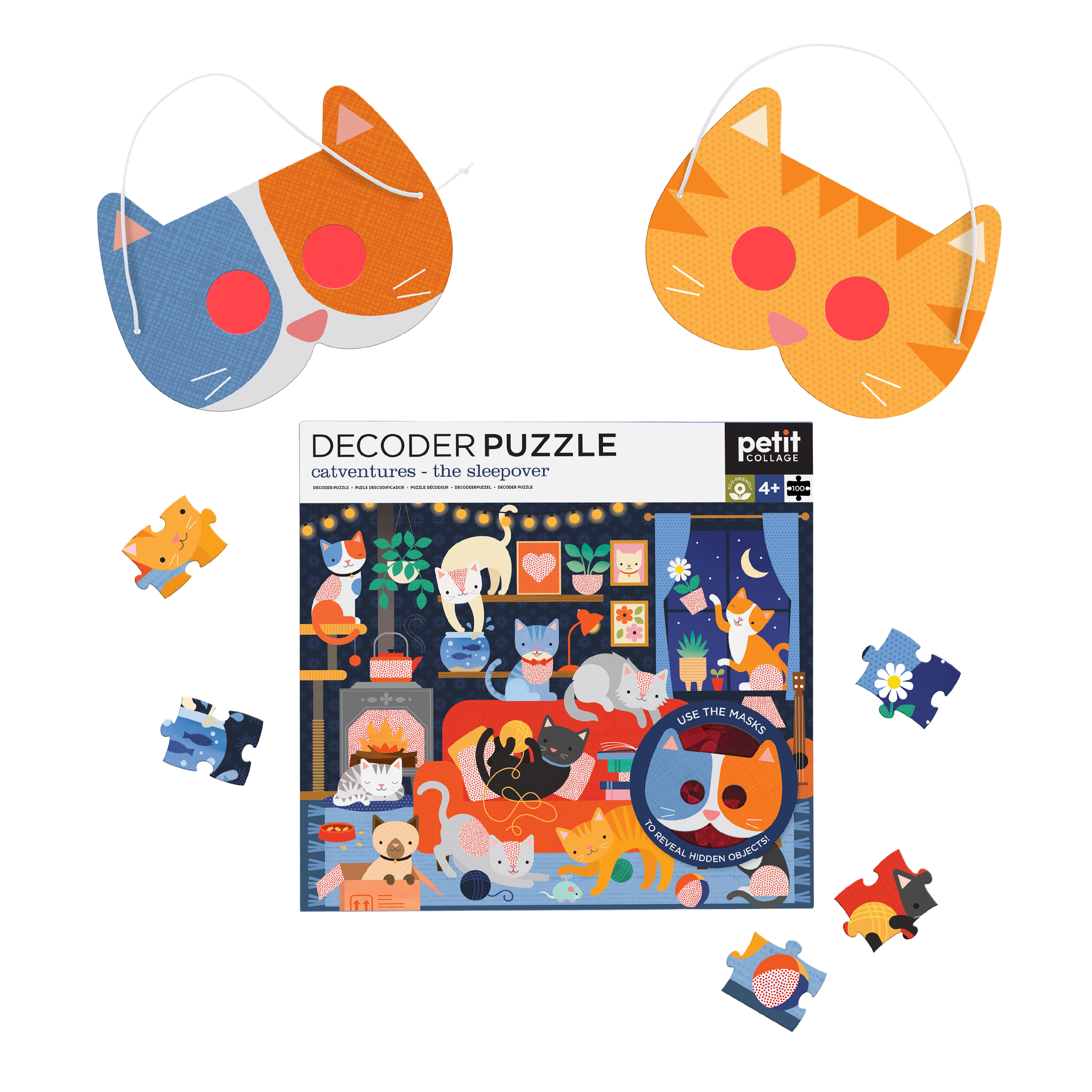 Decoder Puzzle: Catventures - The Sleepover
