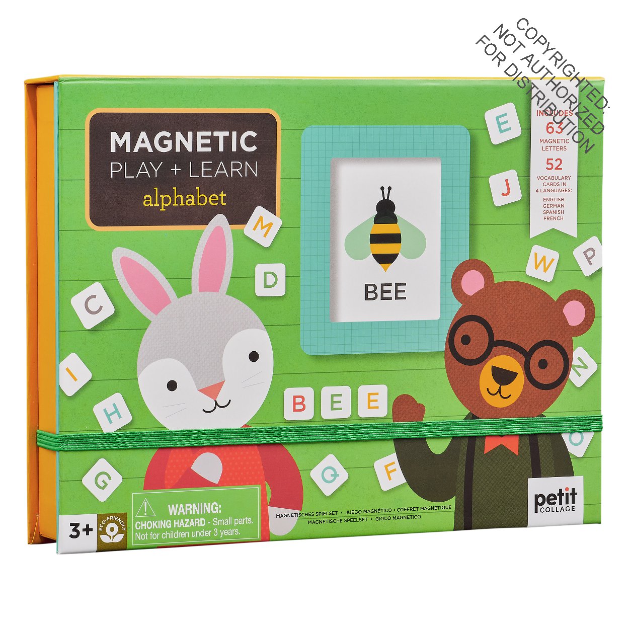Alphabet Magnetic Play + Learn