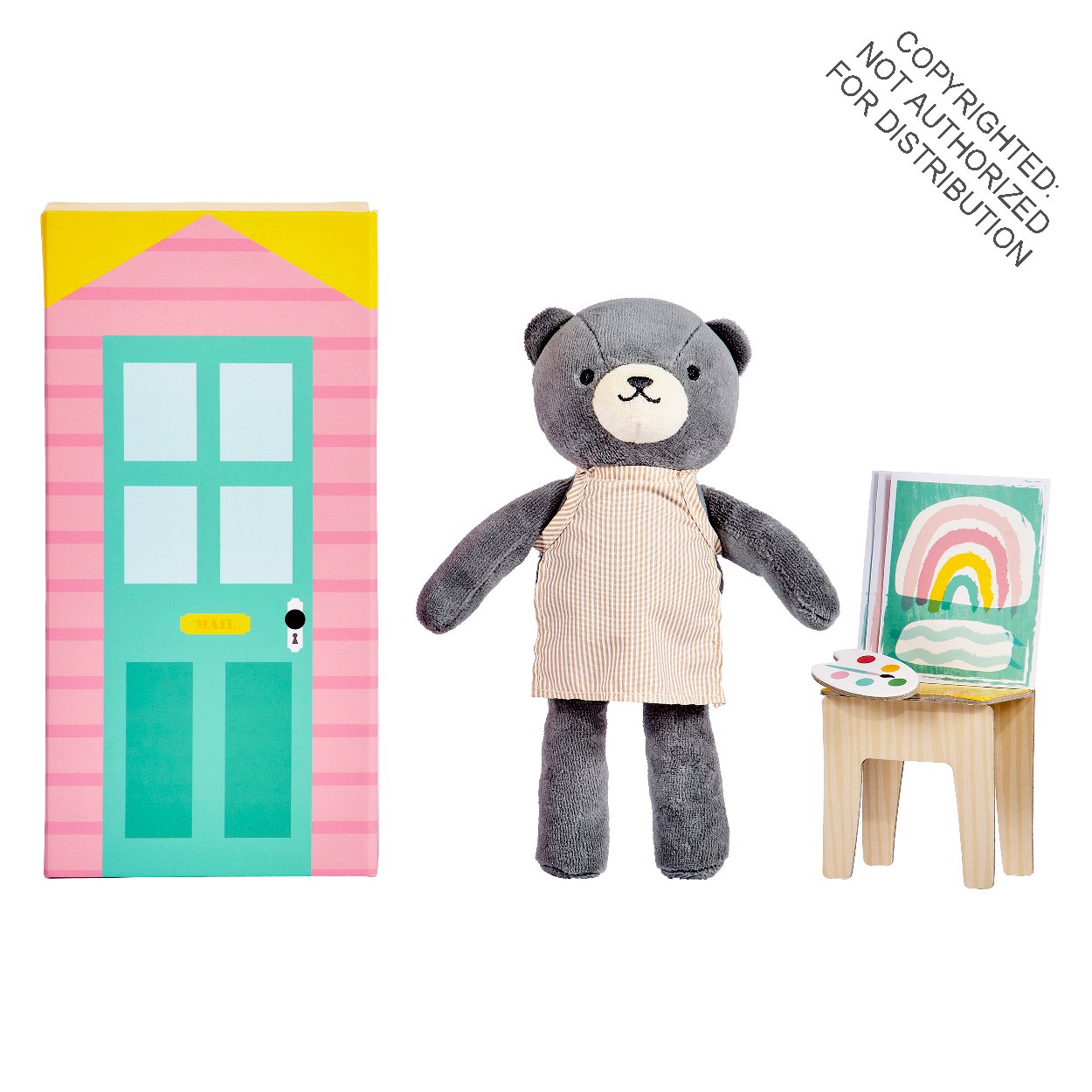 Beatrice the Bear In the Studio Plush Play Set