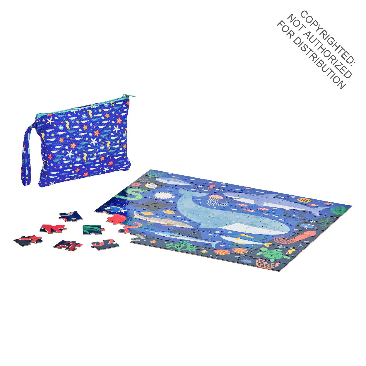 Under the Sea Two-sided Travel Puzzle