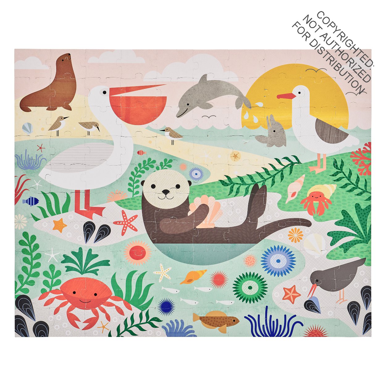 Under the Sea Two-sided Travel Puzzle