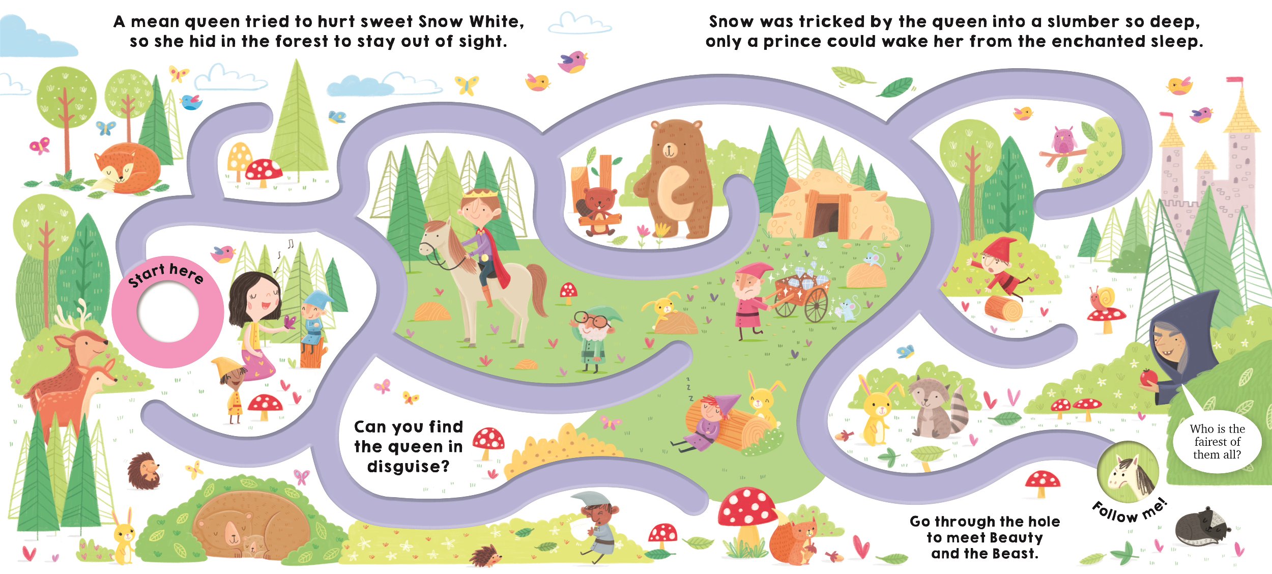 Maze Book: Follow Me Fairy Tales