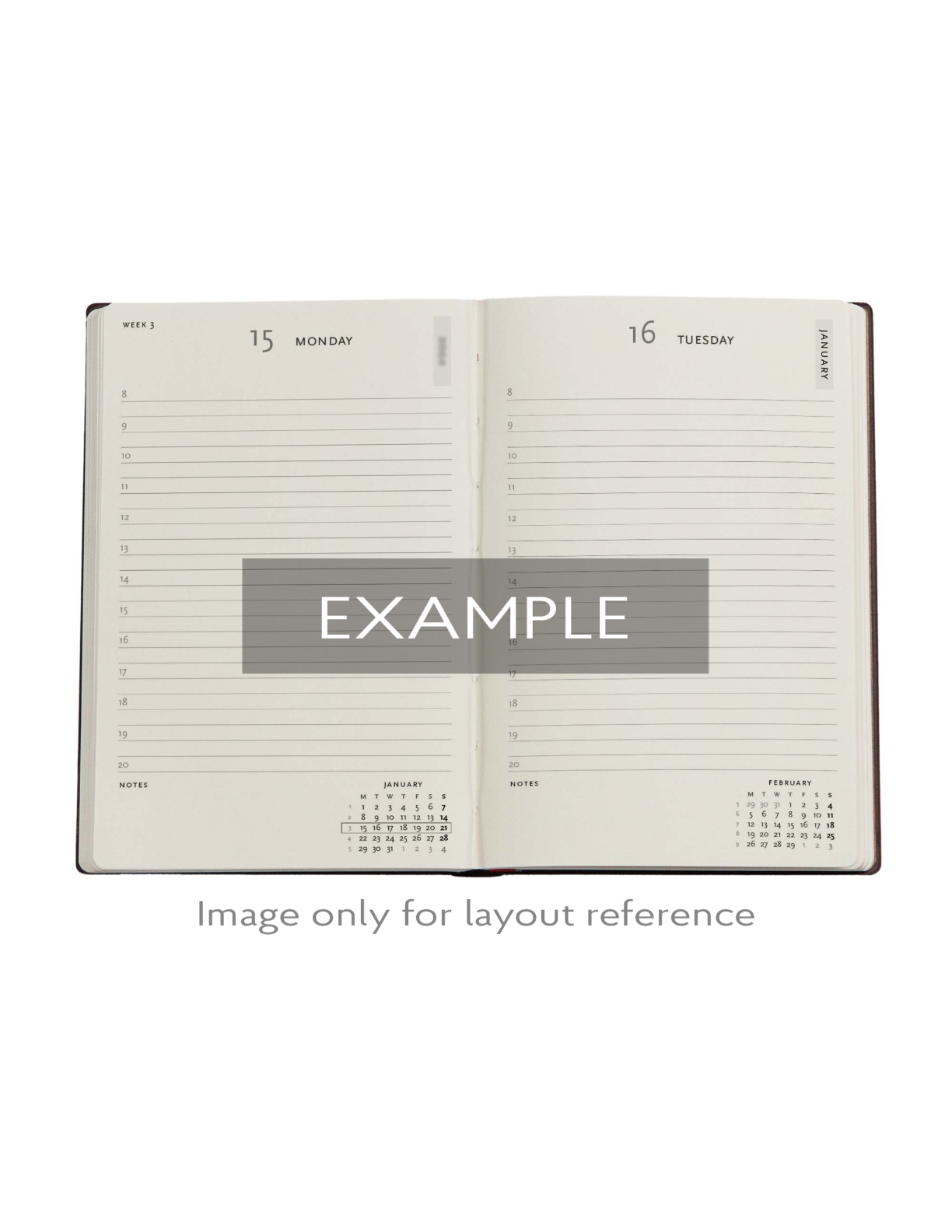 2026 Olive Fairy, Lang's Fairy Books, 12-Month Planner, Mini, Day-at-a-Time, Elastic Band, 416 Pg, 80 GSM